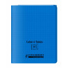 3020120122786 - CAHIER À RABAT BLEU 17X22 48P SÉYÈS