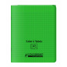 3020120122861 - CAHIER À RABAT VERT 17X22 48P SÉYÈS