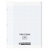 3020120124216 - CAHIER À RABAT INCOLORE 24X32 96P SÉYÈS