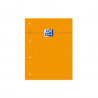 3020121062890 - BLOC NOTES 21X29,7 FEUILLES PERFORÉES 160P 5X5 90G