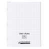 3020120135205 - CAHIER À RABAT INCOLORE 24X32 96P 5X5
