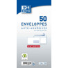 3020121680810 - 50 ENVELOPPES À FENÊTRE 110X220MM