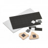 8425901077708 - 50 AIMANTS ADHESIFS CARRÉS 20X20MM POUR MAGNETS