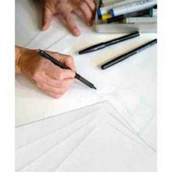 POCHETTE 12F DESSIN BLANC...