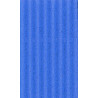 3065504510636 - 1F CARTON ONDULÉ GROSSE CANNELURE 0,70X2M BLEU
