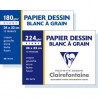 3329680961751 - POCHETTE 12F DESSIN BLANC 24X32 180G