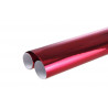 3065503541068 - ROULEAU 0,70X2M PAPIER ALU 1 FACE ROUGE