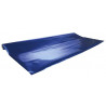 3065503541136 - ROULEAU 0,70X2M PAPIER ALU 1 FACE BLEU