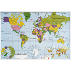 CARTE DE FRANCE PHYSIQUE...