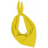 - 6 FOULARDS TRIANGULAIRES JAUNE