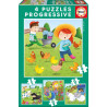 8412668171459 - PUZZLE LES ANIMAUX DE LA FERME