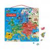 3700217354763 - PUZZLE CARTE D'EUROPE MAGNÉTIQUE