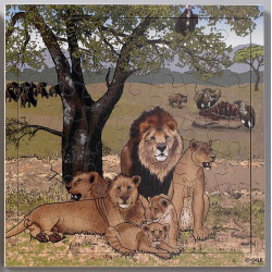 4 PUZZLES MON ECOLE...