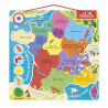3700217354800 - PUZZLE CARTE DE FRANCE MAGNÉTIQUE