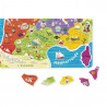 3700217354800 - PUZZLE CARTE DE FRANCE MAGNÉTIQUE