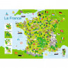 4005556867325 - PUZZLE NATHAN CARTE DE FRANCE