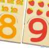 8416040162417 - J'APPRENDS LES CHIFFRES JEU DE NUMÉROTATION EN BOIS