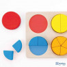 8416040167078 - PUZZLE D'APPRENTISSAGE DES FRACTIONS